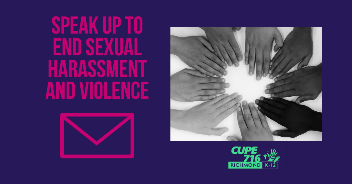 You are currently viewing Speak up against sexual harassment and violence