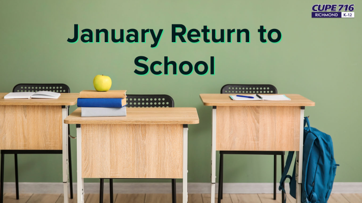 You are currently viewing President’s Report: January Return to School