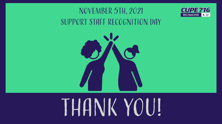 Read more about the article Support Staff Recognition Day – November 5th 2021